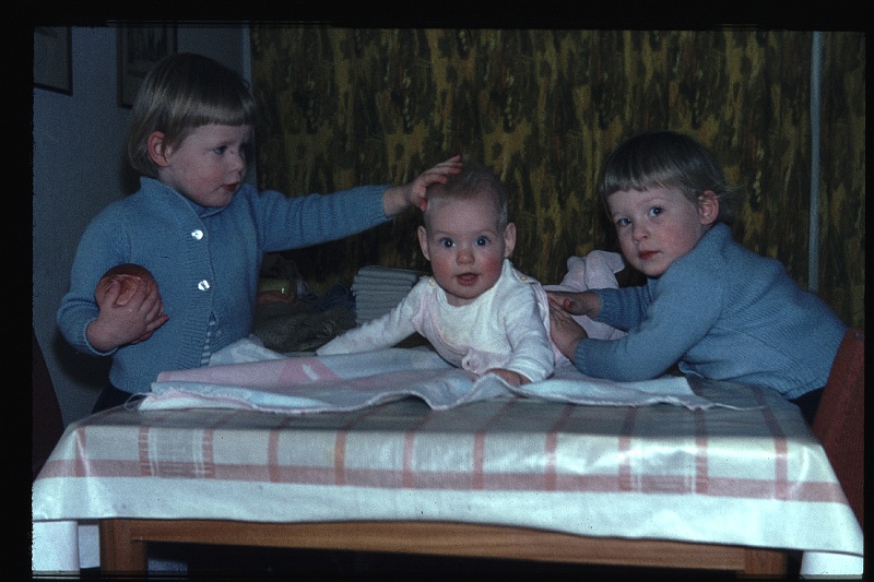36.Delft feb 1966 Brigitte,Marion,Peter.JPG